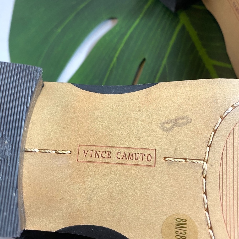 VINCE CAMUTO VC PRESITA BLACK SUEDE‎ BOOTIE​​​​​ - Picture 6 of 9